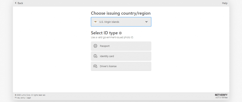 ID verification on binance exchange
